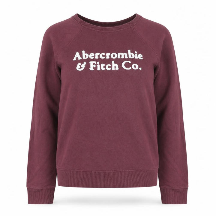 Abercrombie & Fitch Womens Purple Pullover Jumper Size S Crew Neck