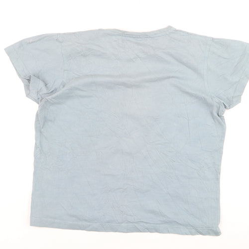 Craghoppers Women Blue Regular Fit Cotton T-Shirt UK 12