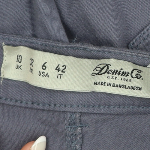Denim Co. Women's Blue Skinny Jeans Size 10 Slim Fit