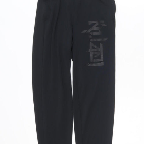 Nike Boys Black Dri-Fit Jogger Trousers L 147-158cm Athletic Sportswear