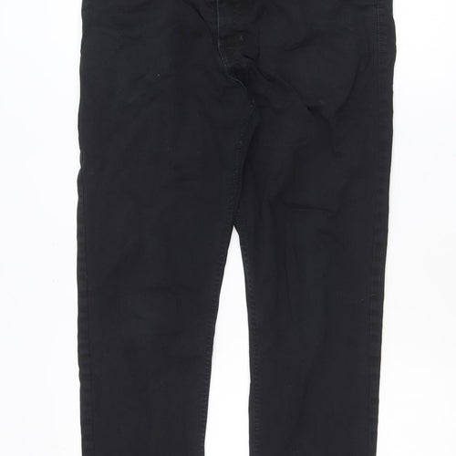 H&M Womens Black Skinny Slim Fit Stretch Jeans Size 32