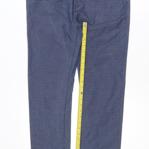 N+1 Jeans Men's Blue Straight Fit Denim Jeans Size M 33in Waist