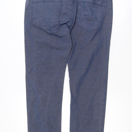 N+1 Jeans Men's Blue Straight Fit Denim Jeans Size M 33in Waist