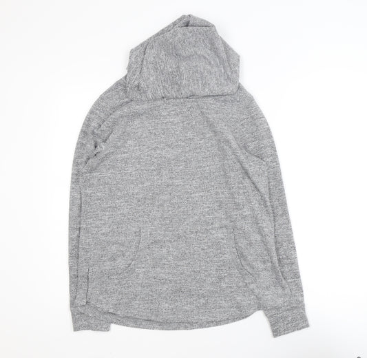 Dunnes Stores Men’s Grey Knit Pullover Hoodie Size M