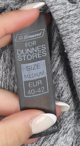 Dunnes Stores Men’s Grey Knit Pullover Hoodie Size M