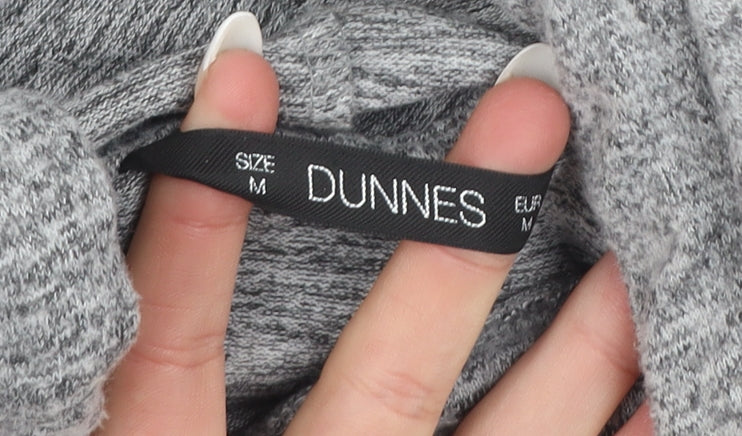 Dunnes Stores Men’s Grey Knit Pullover Hoodie Size M
