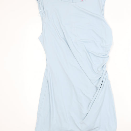 Savida Women's Blue Knee Length Sheath Dress Size 14