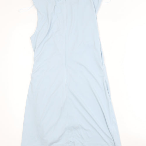 Savida Women's Blue Knee Length Sheath Dress Size 14