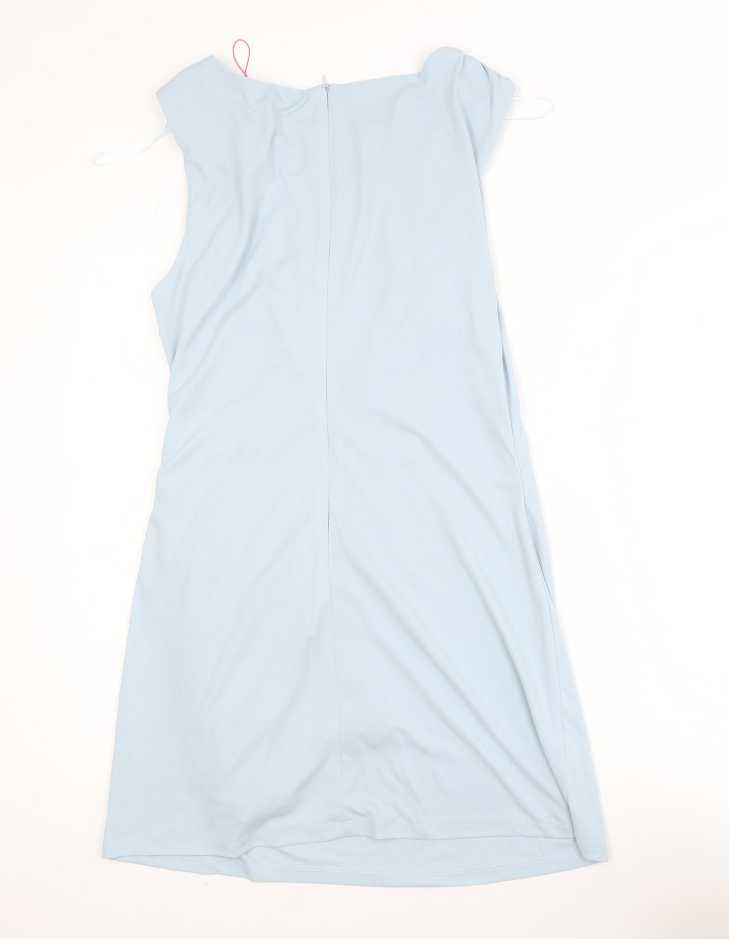 Savida Women's Blue Knee Length Sheath Dress Size 14