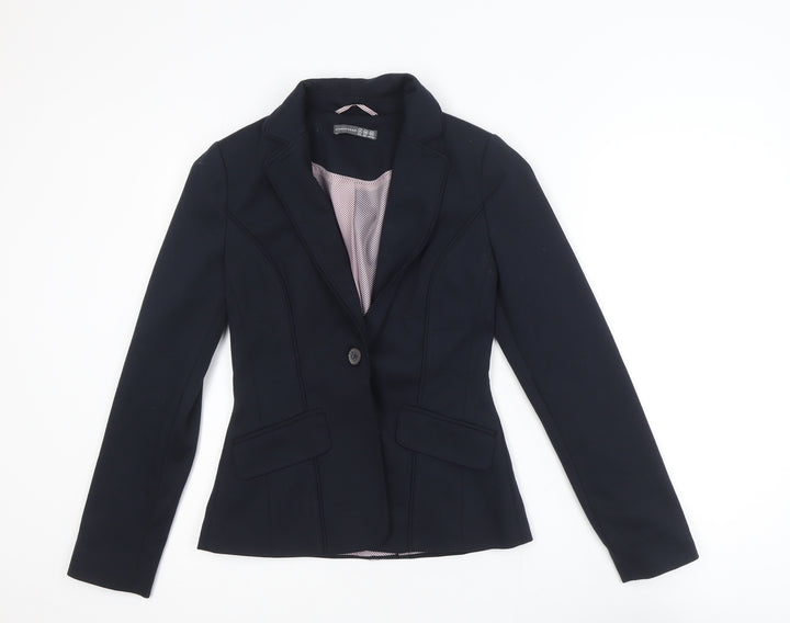 Atmosphere Women’s Black Size 8 Slim Fit One Button Blazer Jacket