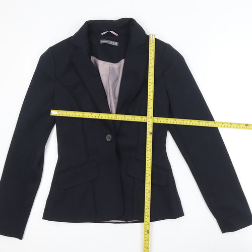 Atmosphere Women’s Black Size 8 Slim Fit One Button Blazer Jacket