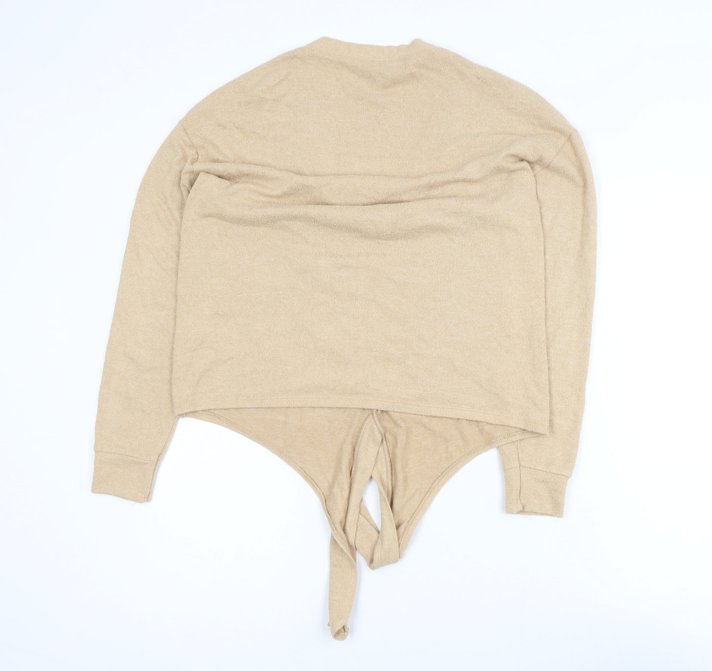 Dorothy Perkins Women’s Beige V-Neck Button Cardigan Size 10