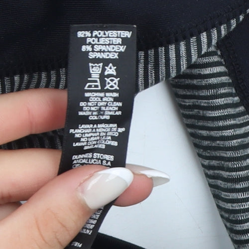 Dunnes Stores Women Black Size 12 1/4 Zip Performance Activewear Jacket