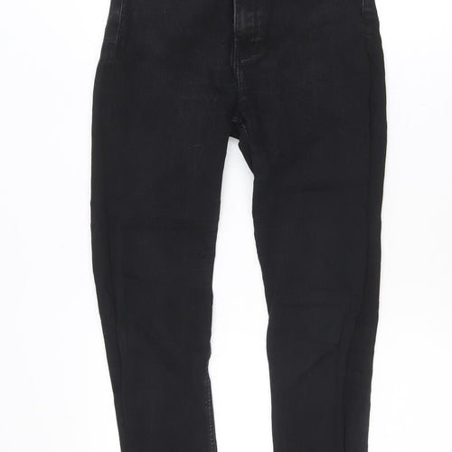 Zara Women Black High Rise Skinny Jeans Size 10