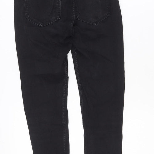 Zara Women Black High Rise Skinny Jeans Size 10