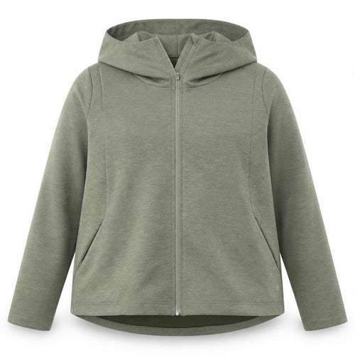 Dunnes Stores Women Green Size 16 Hooded Full Zip Activewear Jacket