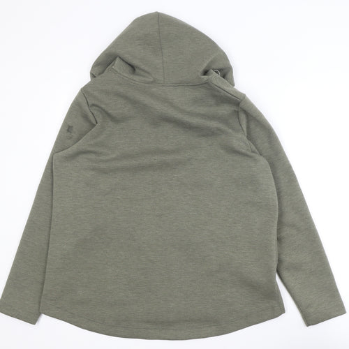 Dunnes Stores Women Green Size 16 Hooded Full Zip Activewear Jacket