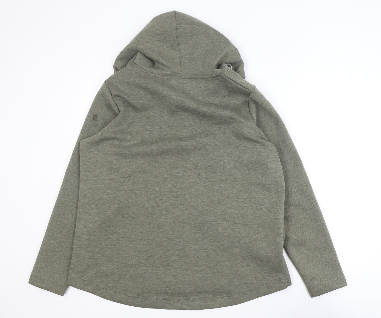 Dunnes Stores Women Green Size 16 Hooded Full Zip Activewear Jacket