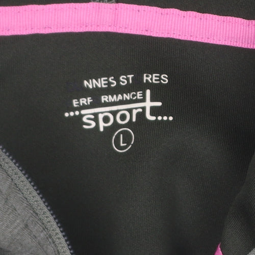 Dunnes Stores Women Green Size 16 Hooded Full Zip Activewear Jacket