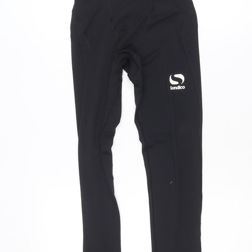Sondico Black Teens 146cm Compression Sports Leggings