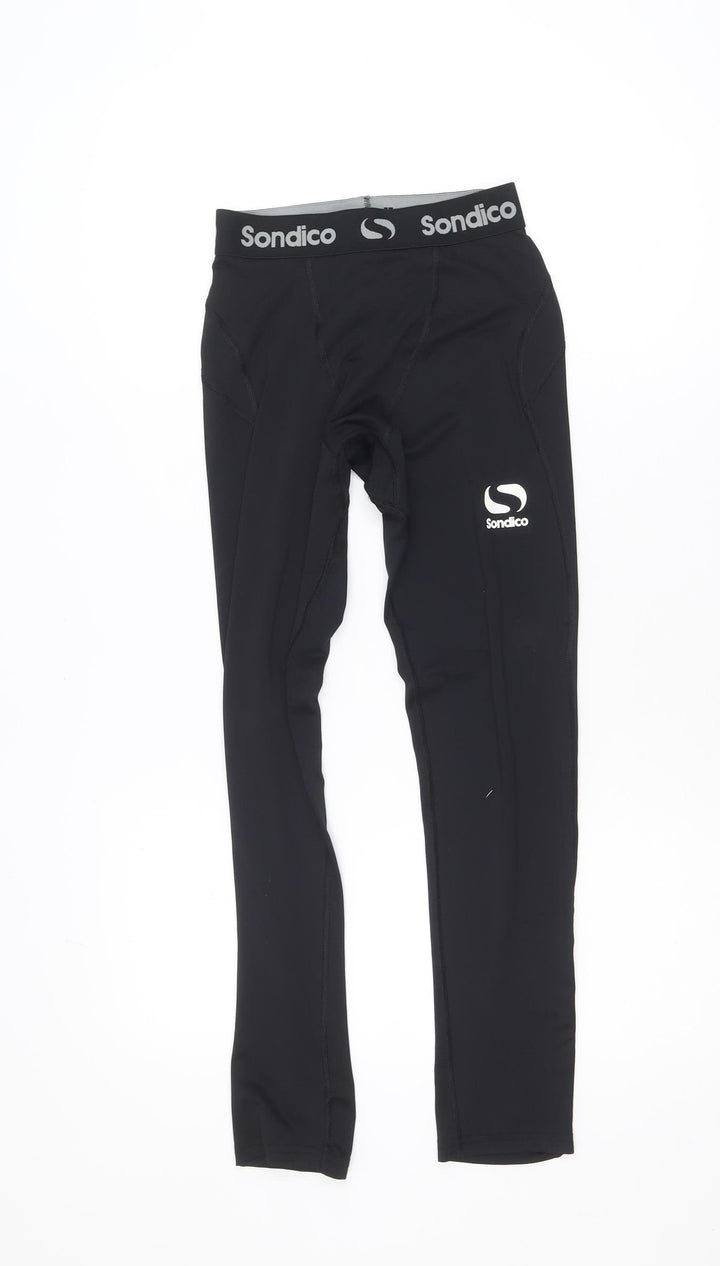 Sondico Black Teens 146cm Compression Sports Leggings