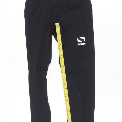 Sondico Black Teens 146cm Compression Sports Leggings