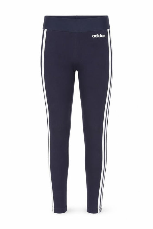Adidas Womens Blue XS Ankle Leggings Stretch Cotton Athleisure