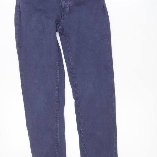 Sturdy Girls Blue Straight Jeans 11-12 Years Regular Fit Cotton