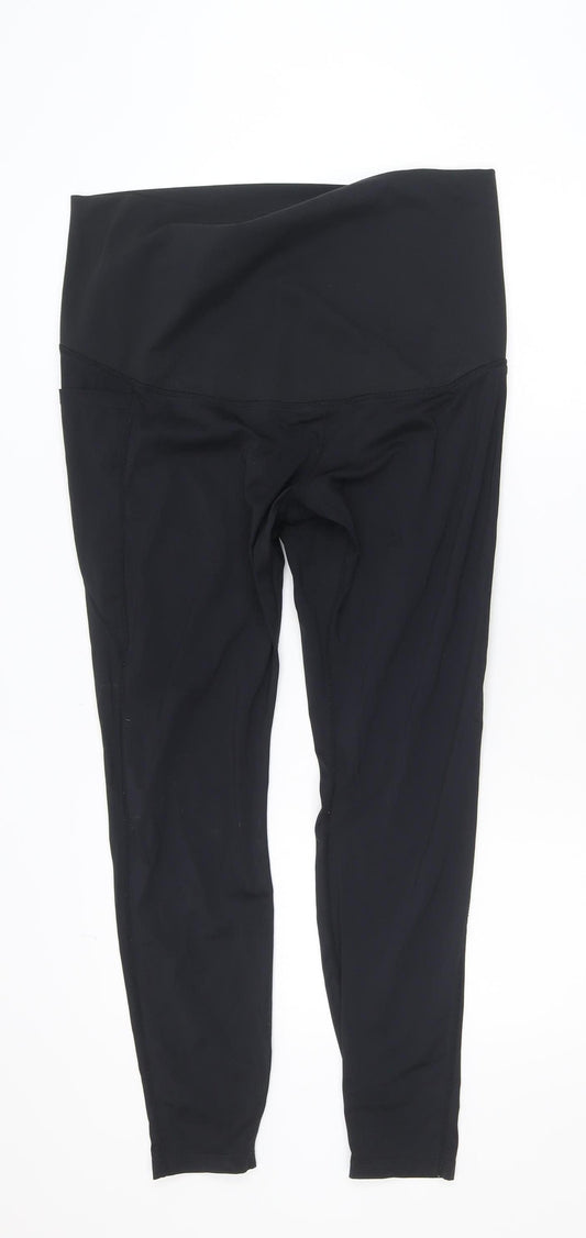 Mountain Warehouse Women’s Black Size 14 High Rise Ankle Leggings
