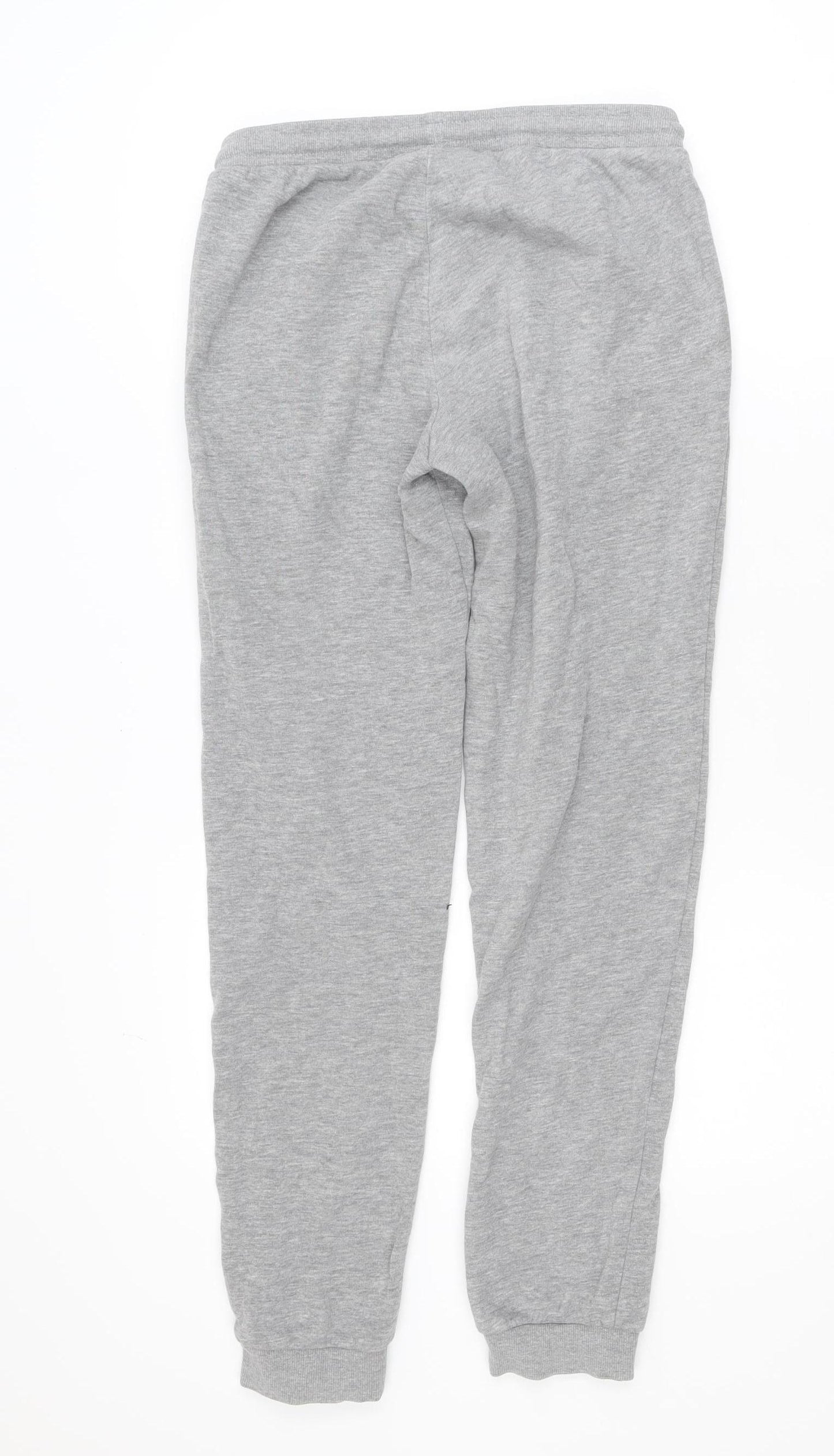 Jack & Jones Teens Grey Joggers XS Regular Fit Elastic Waist