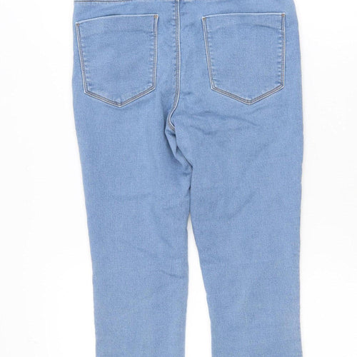 Dunnes Women’s Light Blue Skinny Jeans Size 10 Mid Rise Stretch Denim