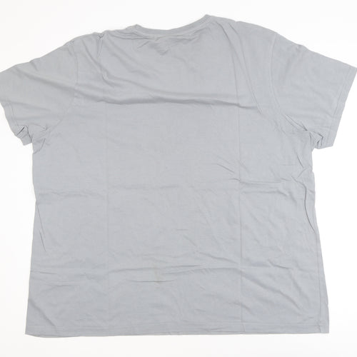 Mountain Warehouse Men's Grey 3XL Graphic Outdoor Cotton T-Shirt