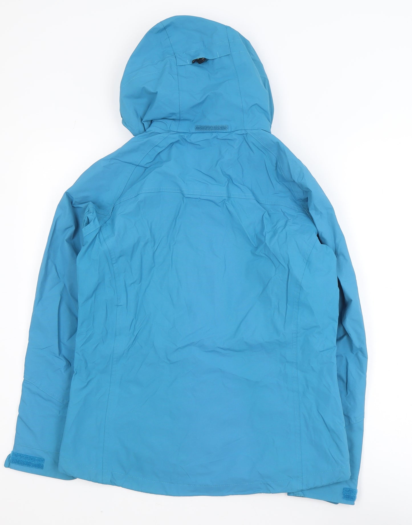 TOG24 Blue Waterproof Hooded Jacket Unisex Adults S Outdoor Rain Coat