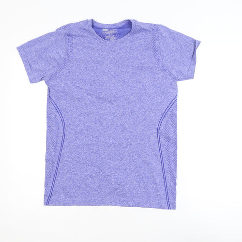 Dunnes Stores Men's Blue Athletic Fit Moisture Wicking T-Shirt M