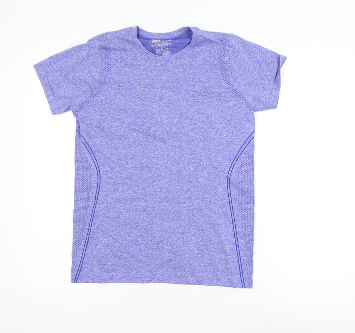Dunnes Stores Men's Blue Athletic Fit Moisture Wicking T-Shirt M