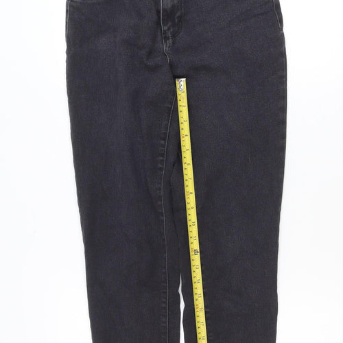 Primark Women’s Black Skinny Jeans Size 10 High Rise Denim Co