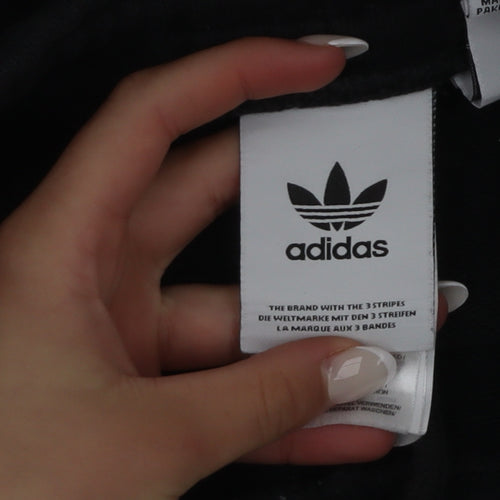 Adidas Men's Black Cotton Sweat Shorts M Casual Sportswear