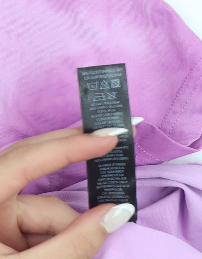 Dunnes Stores Women's Pink Sleeveless Crew Neck T-Shirt Size 14