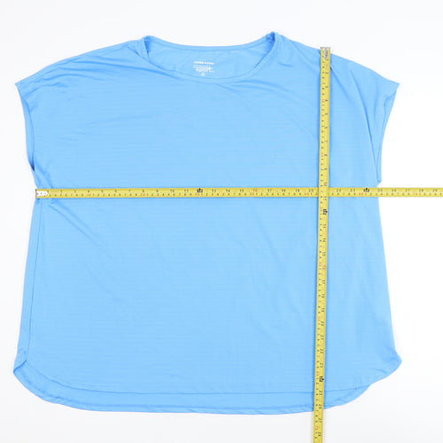 Dunnes Stores Men's Blue Sleeveless Sports T-Shirt XL