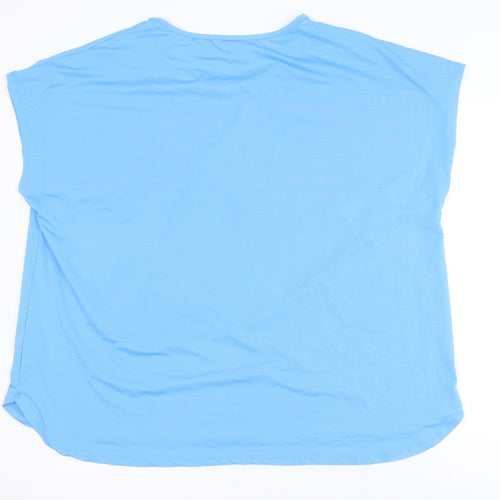 Dunnes Stores Men's Blue Sleeveless Sports T-Shirt XL