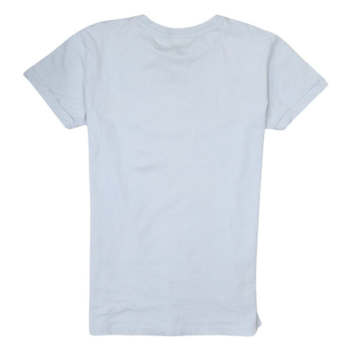 Puma Men's Light Blue XS Crew Neck Short Sleeve Cotton T-Shirt