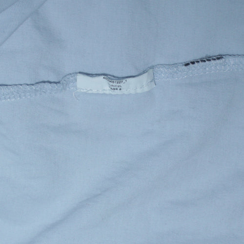 Puma Men's Light Blue XS Crew Neck Short Sleeve Cotton T-Shirt
