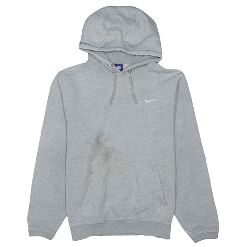 Nike Mens Grey Pullover Hoodie XL Logo Sportswear Sweatshirt