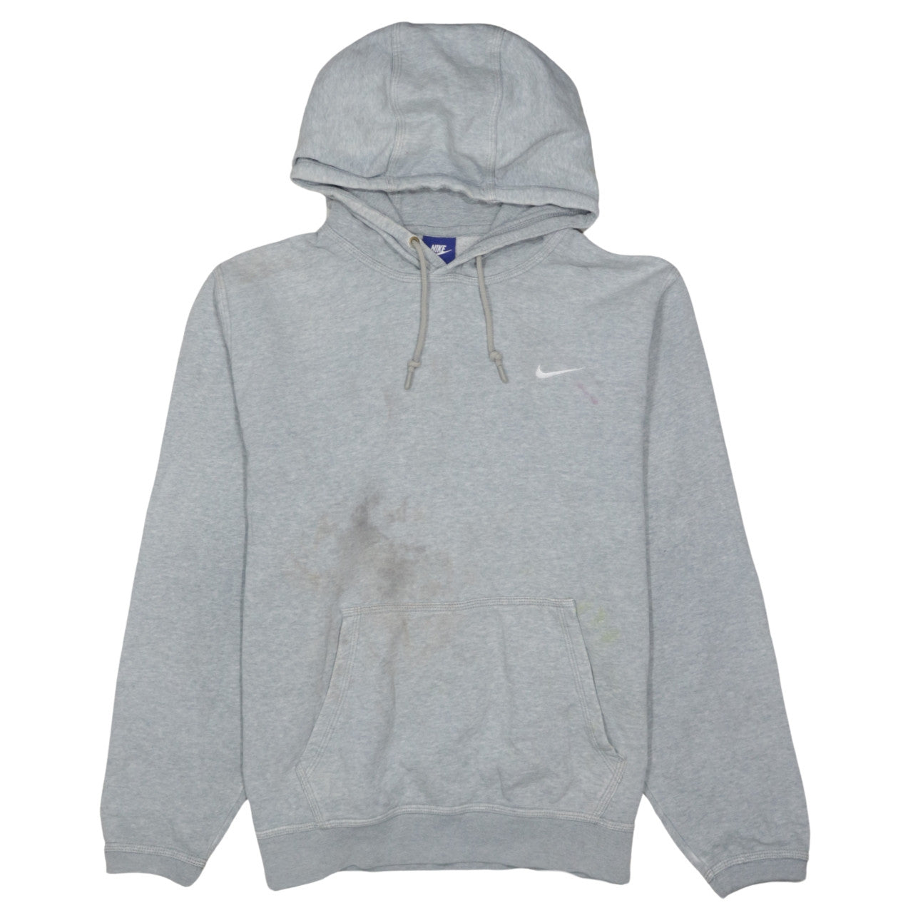Nike Mens Grey Pullover Hoodie XL Logo Sportswear Sweatshirt