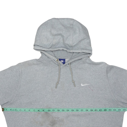 Nike Mens Grey Pullover Hoodie XL Logo Sportswear Sweatshirt