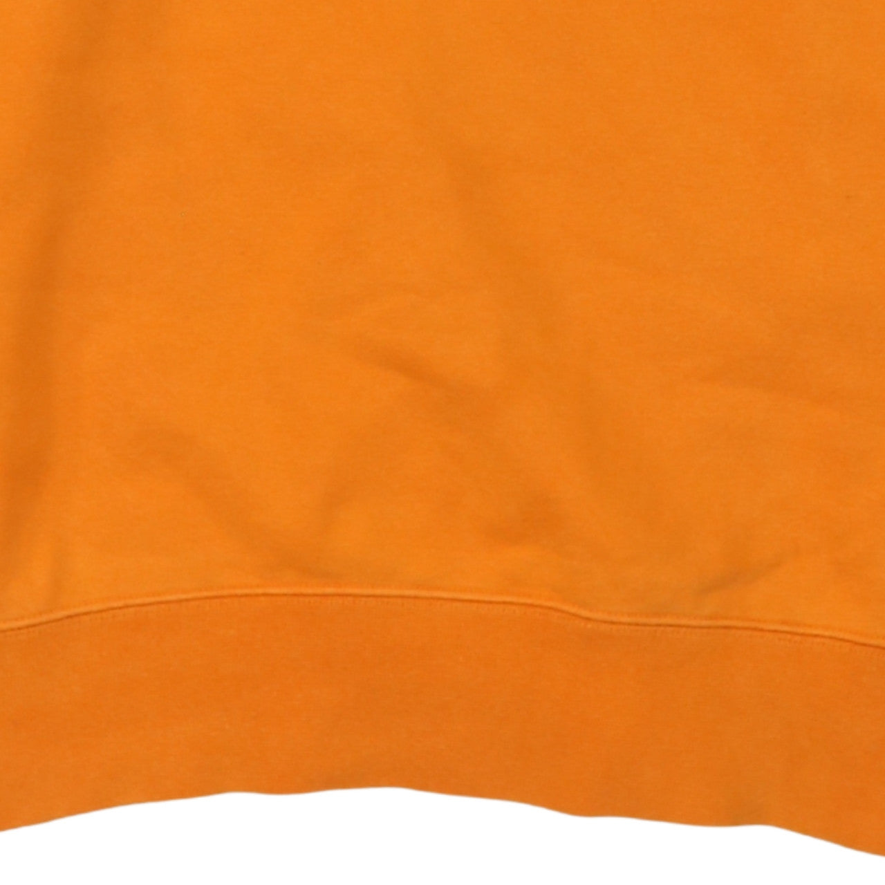 Champion Men's Orange Logo Pullover Sweatshirt Size L