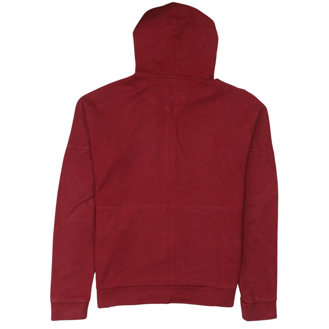 Adidas Men's Red Full Zip Hoodie Medium Rugby Sportswear