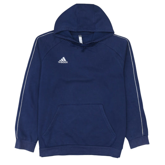 adidas Men's Blue XL Pullover Hoodie Fleece Sportswear
