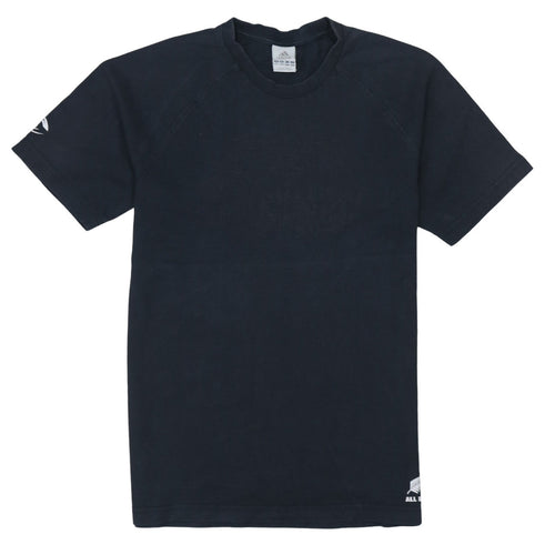 Adidas Men's Black Cotton Crew Neck Short Sleeve T-Shirt Size L