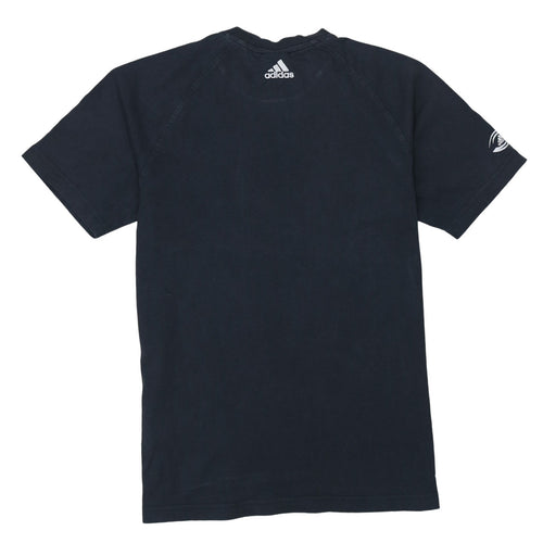 Adidas Men's Black Cotton Crew Neck Short Sleeve T-Shirt Size L